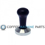 Quality Italian Made Black Flat Tamper 57mm by Motta  