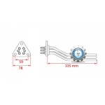 BRASILIA  CENTURY - DECURTIS 2 Group Boiler Element  4500W 230/380V