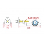 EXPOBAR  G10 - MARKUS - MARKUS SILVER - MEGACREM 2 Group Heating Element 3000W 230V  